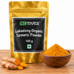 Lakadong Organic Turmeric Powder (100g) From Meghalaya - High Curcumin